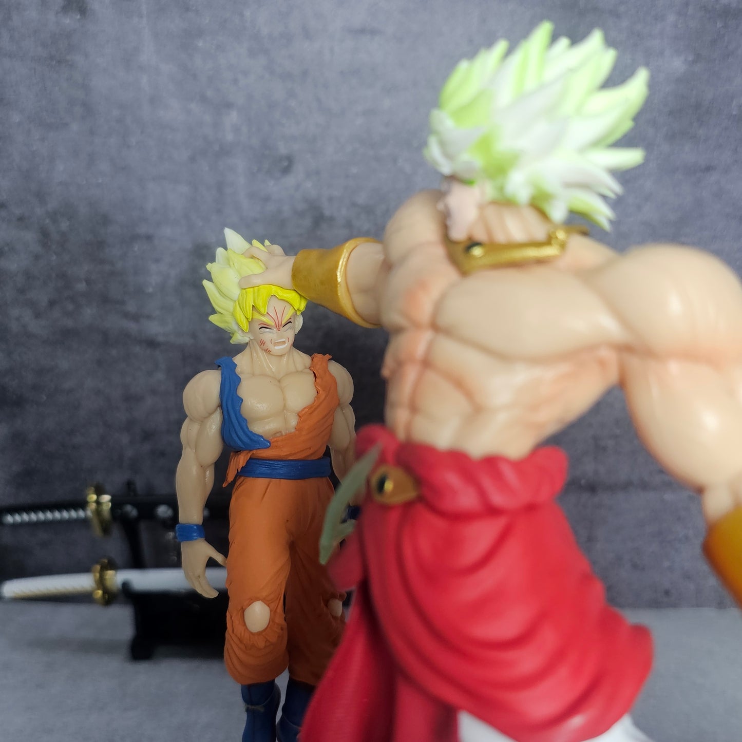 Legendary Warrior Anime Figure with Extra hand attachment (20 Cm)
