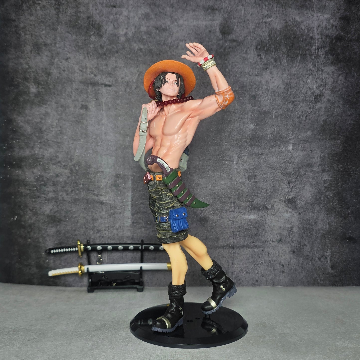 Fire Fist Warrior Anime Figure (25 Cm)
