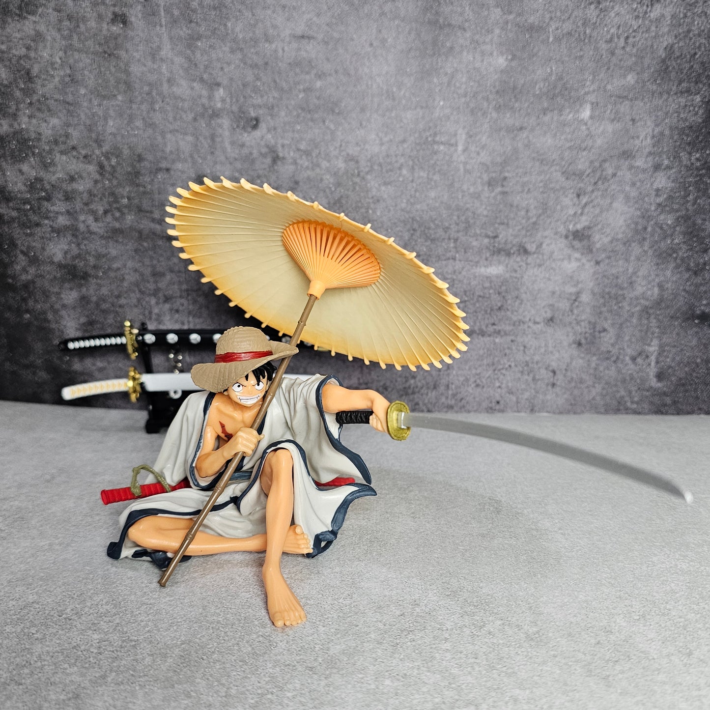 Pirate Captain Sitting Pose Anime Figure