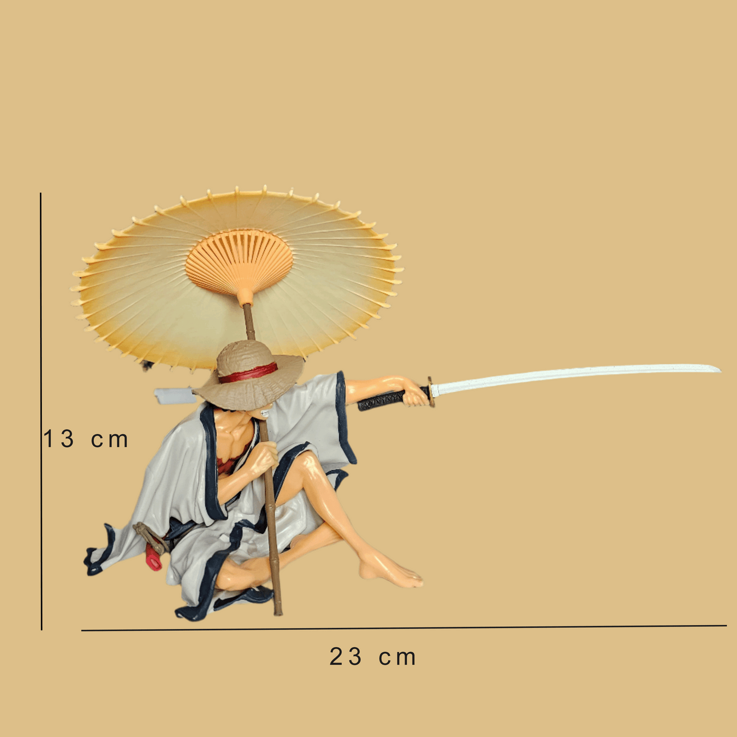 Pirate Captain Sitting Pose Anime Figure