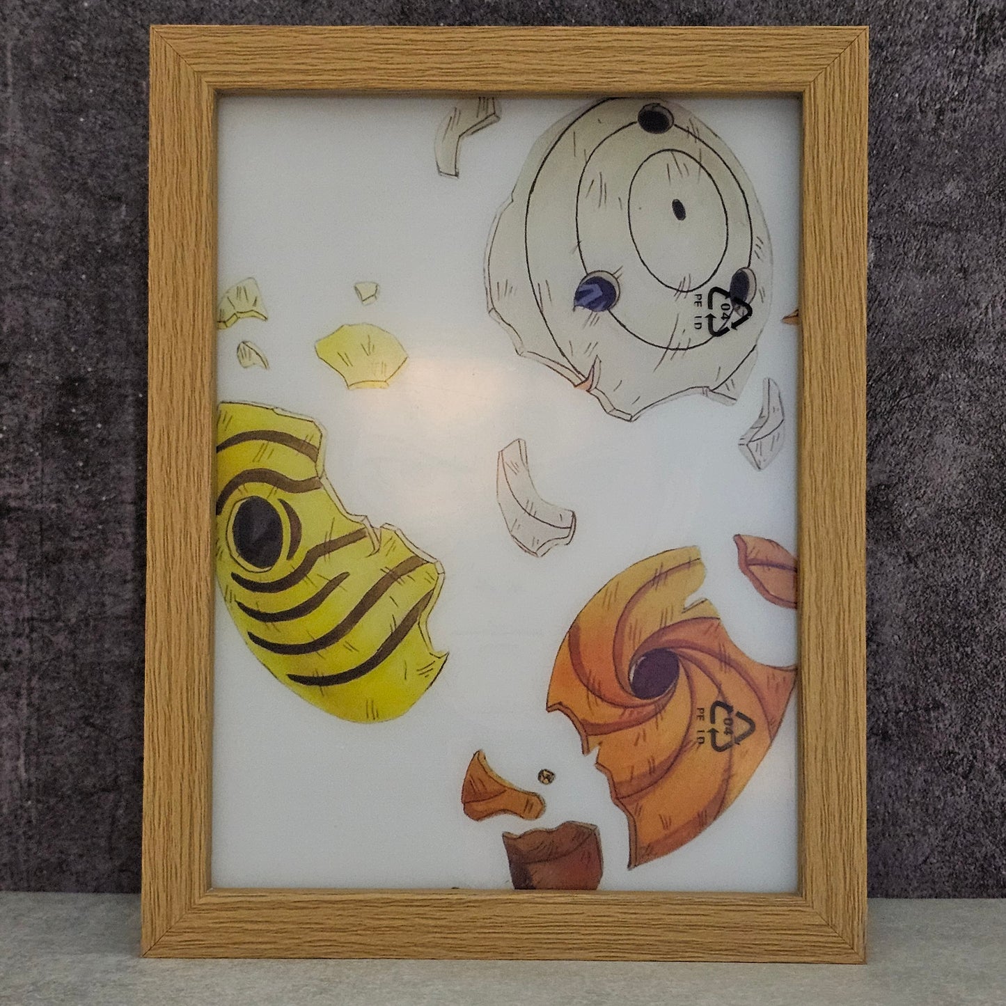 Masked Ninja LED Frame