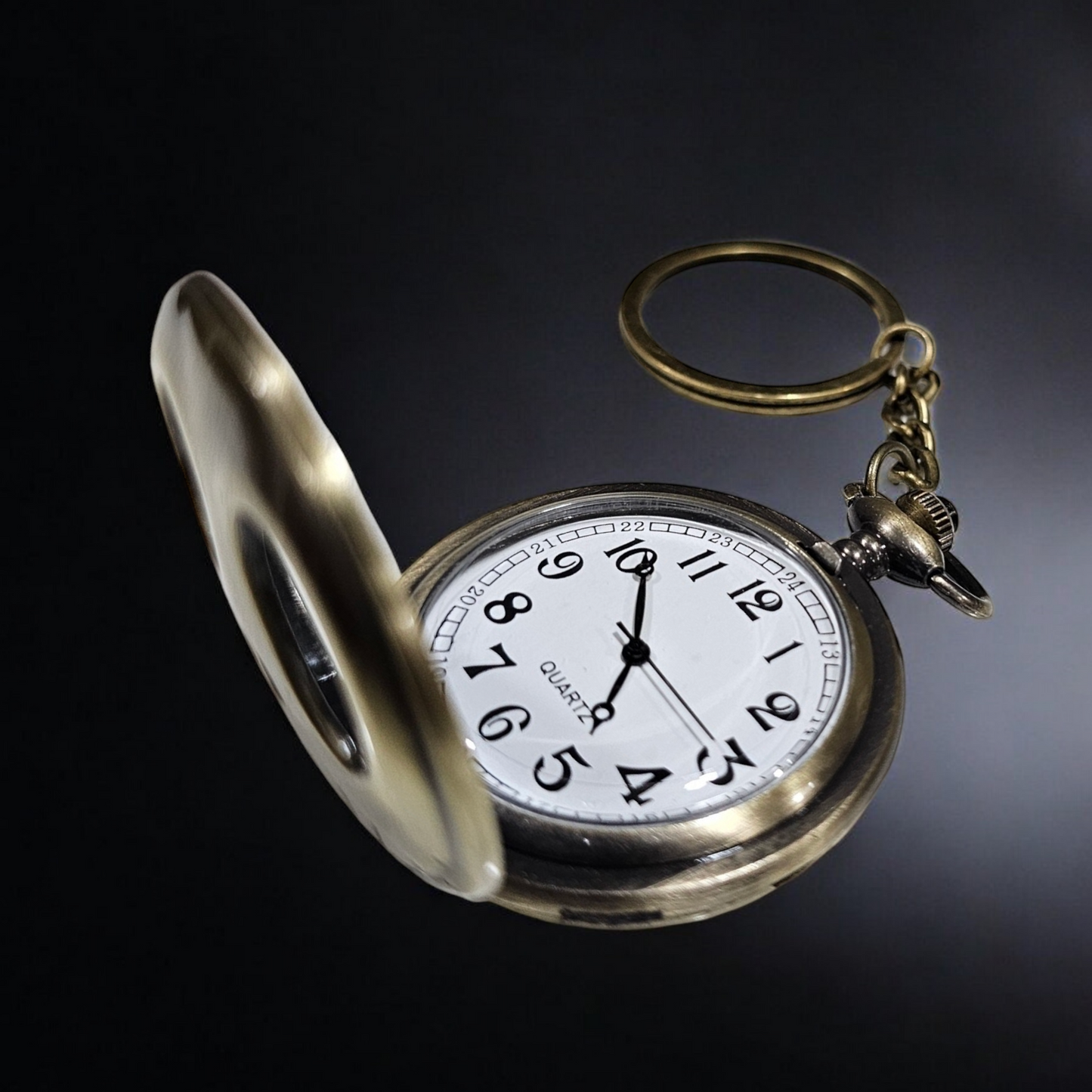 Skull Face Pocket Watch - Bold and Unique Timepiece
