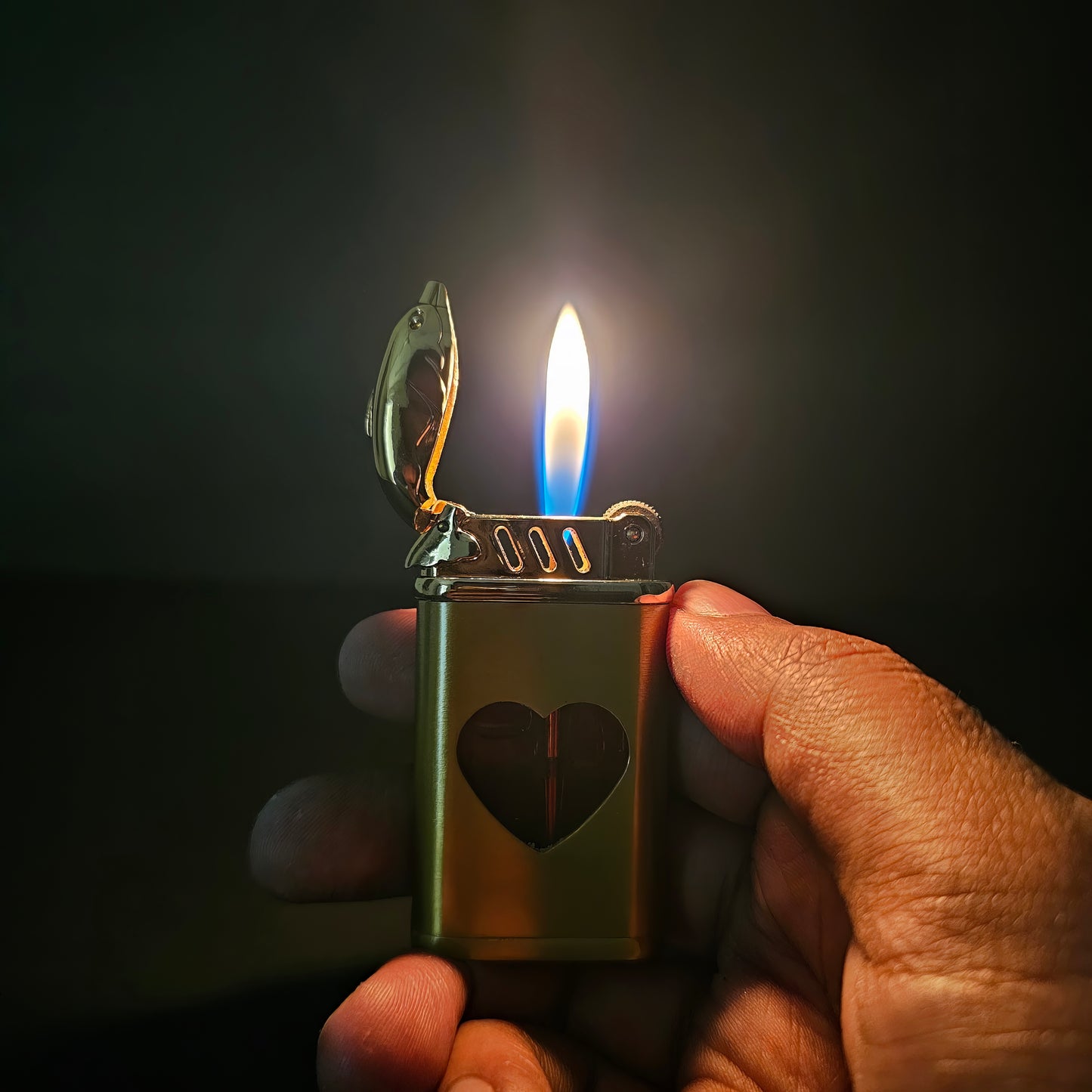 Unique Heart Shape Gas Lighter