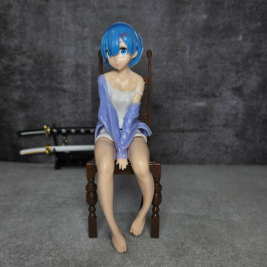 Girl on chair figure (15 Cm)