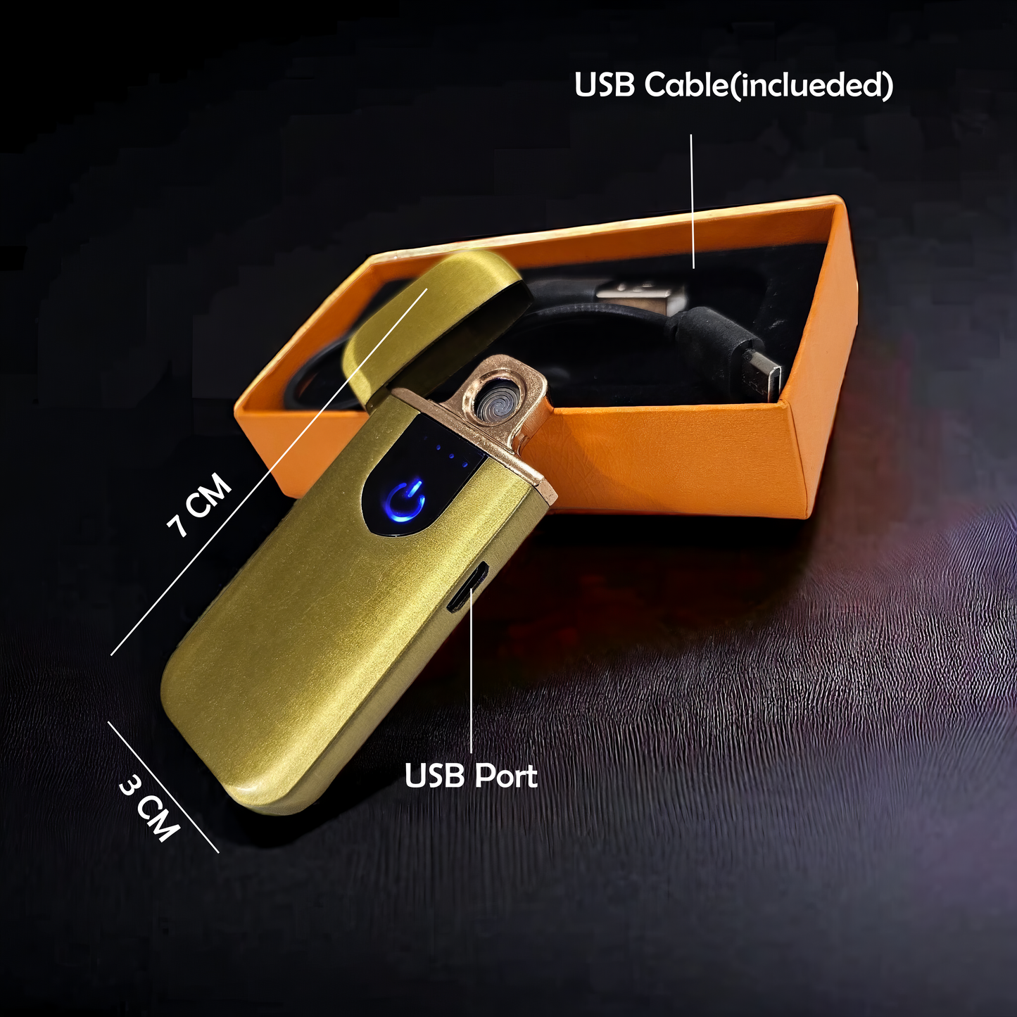 USB Rechargeable Lighter: