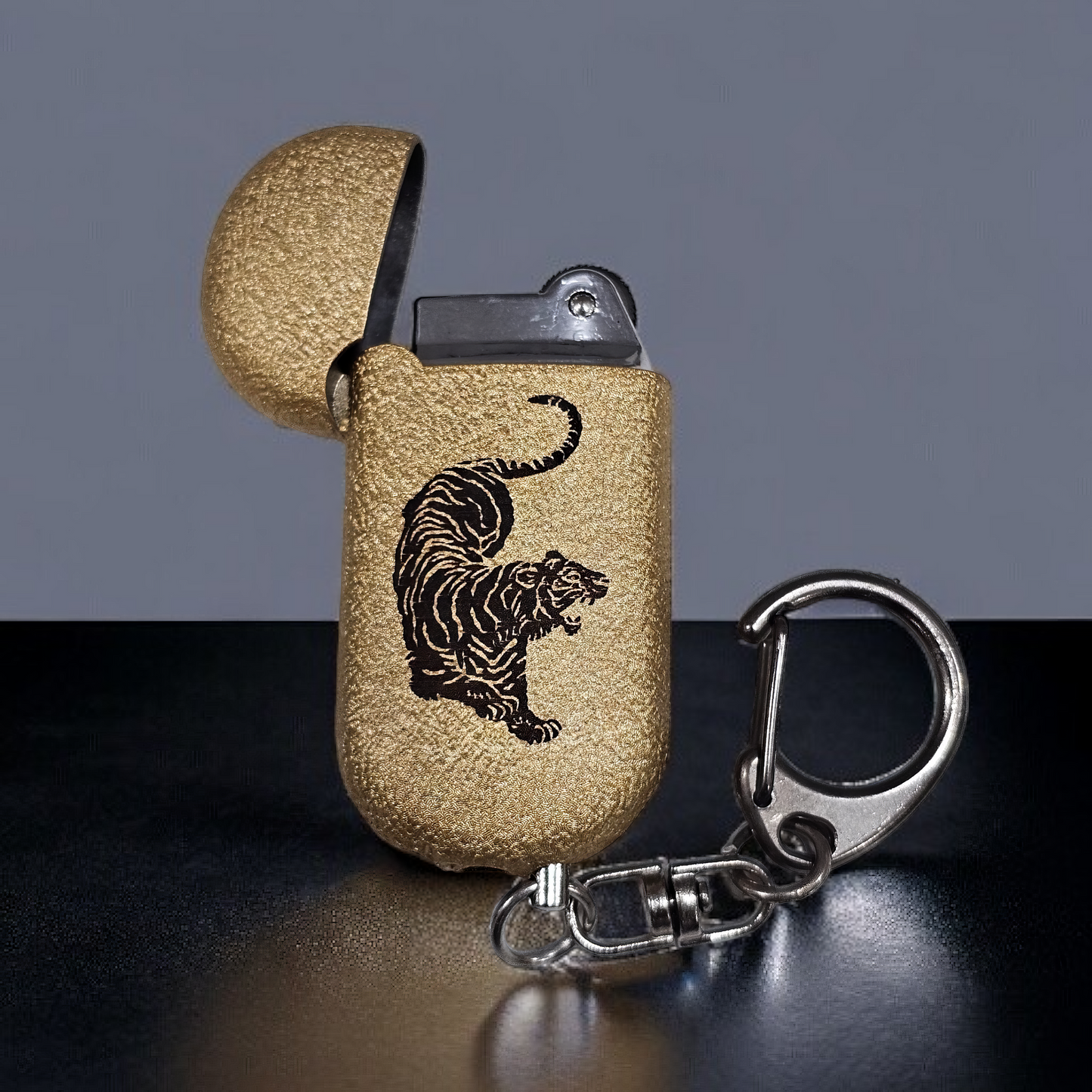 2 in One Mini lighter and Keychain