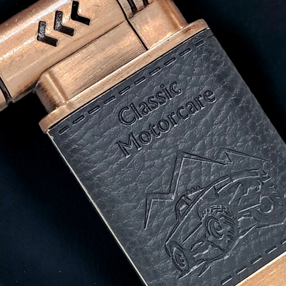 Unique Black leather Jet Flame Lighter