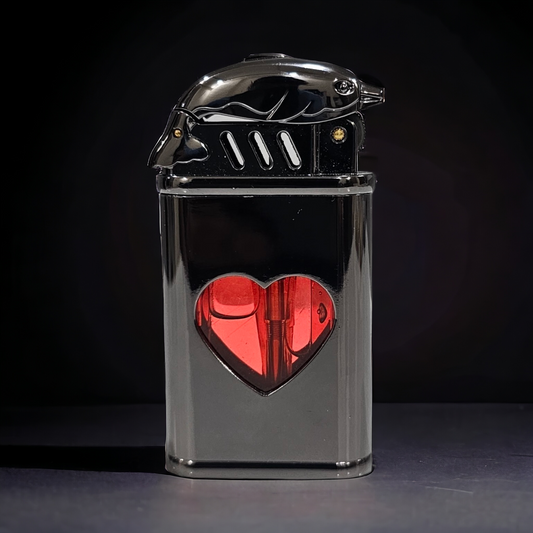 Unique Heart Shape Gas Lighter