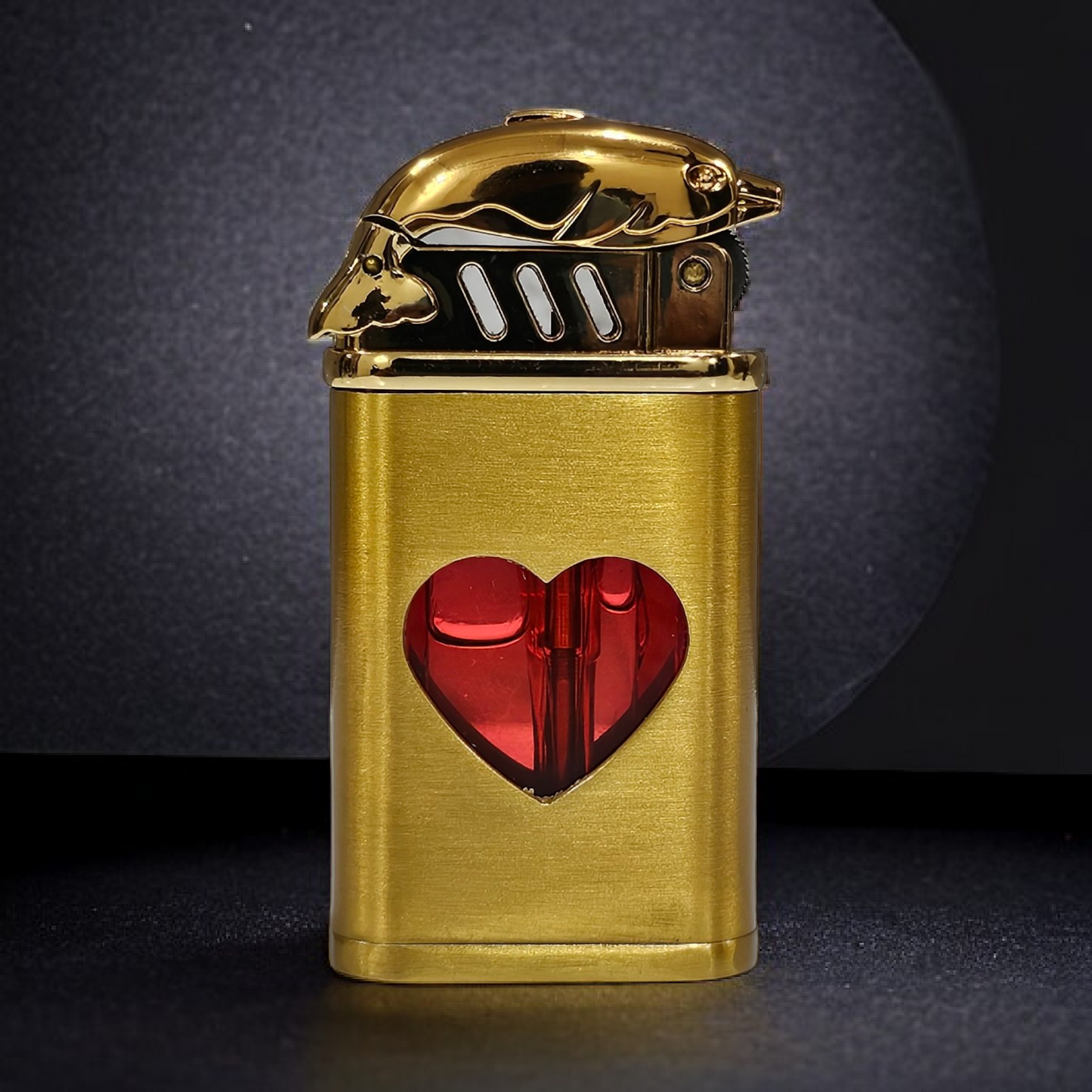 Unique Heart Shape Gas Lighter