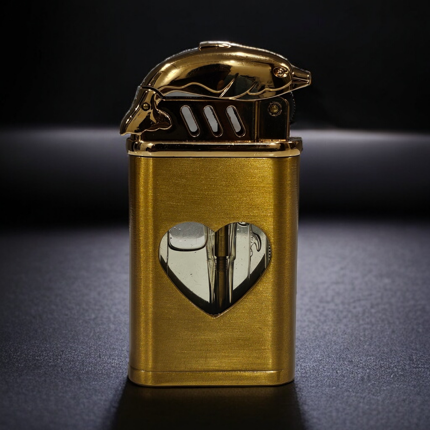 Unique Heart Shape Gas Lighter