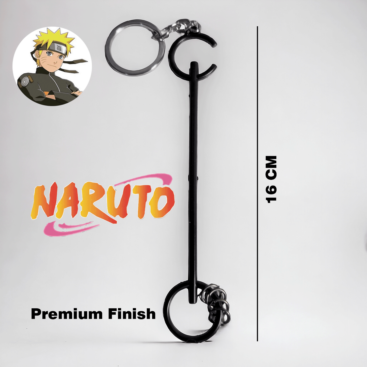 Six Paths Staff Keychain- Naruto Collectible