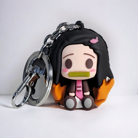 Cute Demon Slayer Keychain - Adorable Anime Collectible