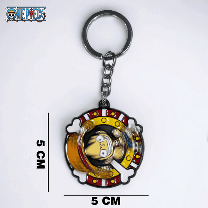 Dr. Monkey D. Luffy Fidget Spinner Keychain - Fun One Piece Collectible