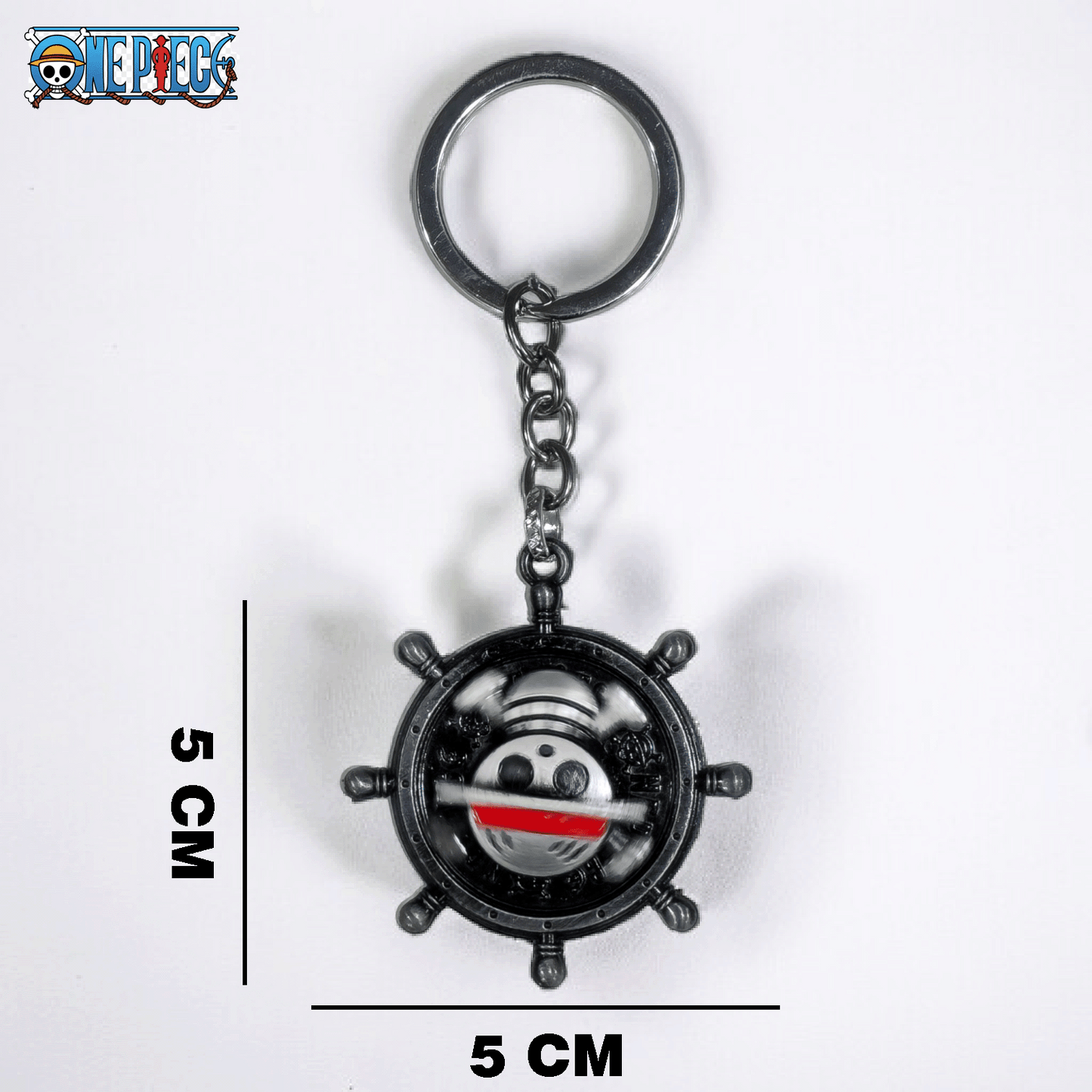 One Piece Fidget Spinner Keychain - Fun Anime Collectible