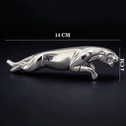 Jaguar Shape Metallic Lighter - Sleek and Powerful Flame