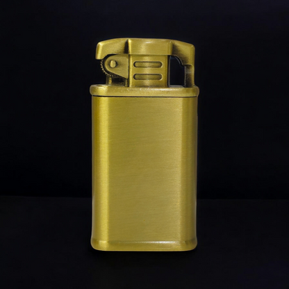 Engraved Metal Jet Flame Lighter - Timeless Elegance and Power