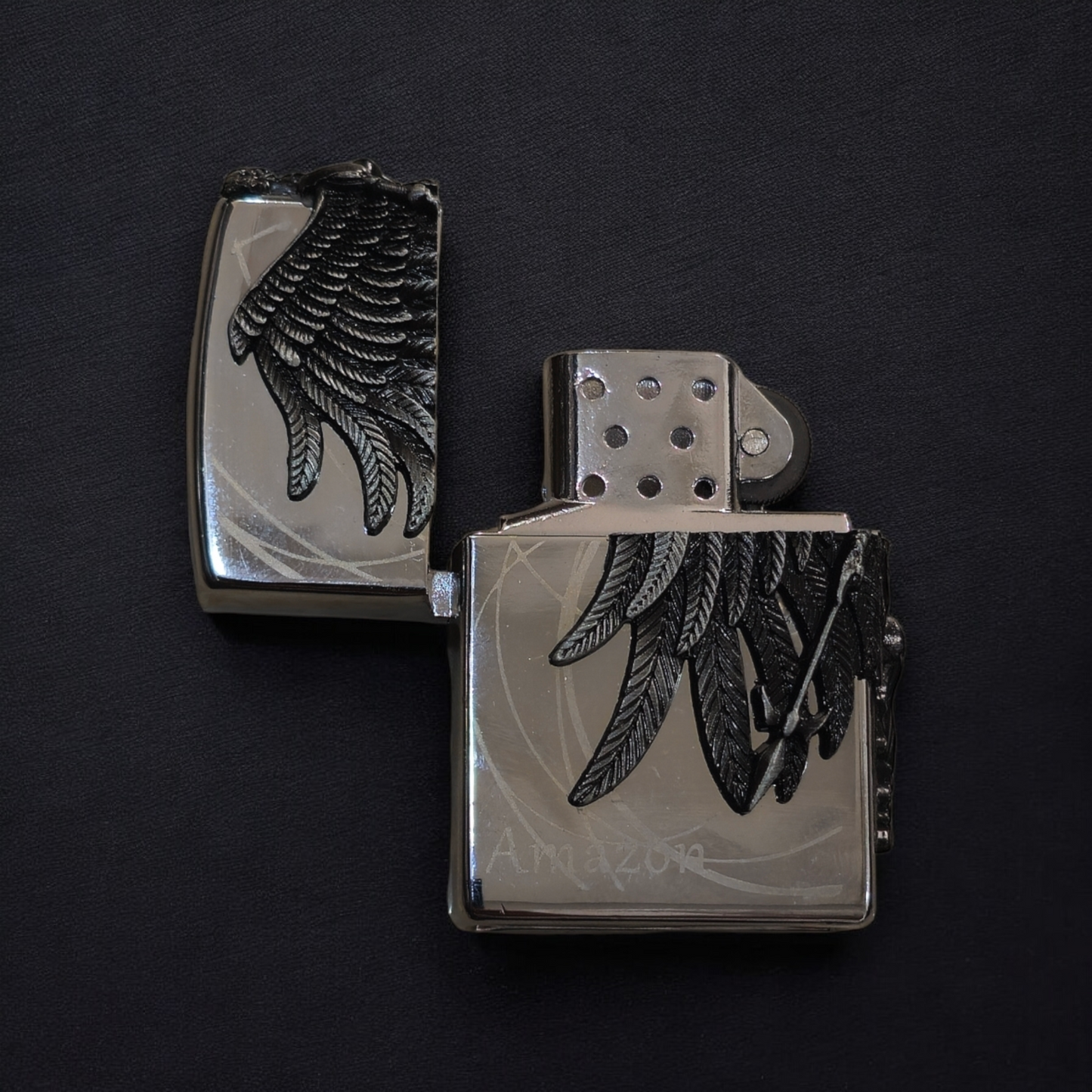 Angel in Machine Lighter - A Unique Blend of Art and Functionality