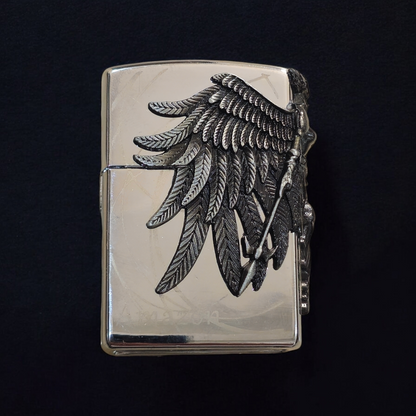 Angel in Machine Lighter - A Unique Blend of Art and Functionality