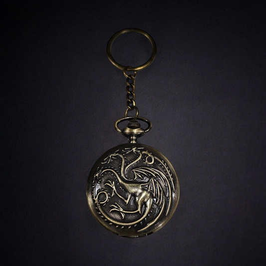 House Targaryen Pocket Watch - Game of Thrones Collectible