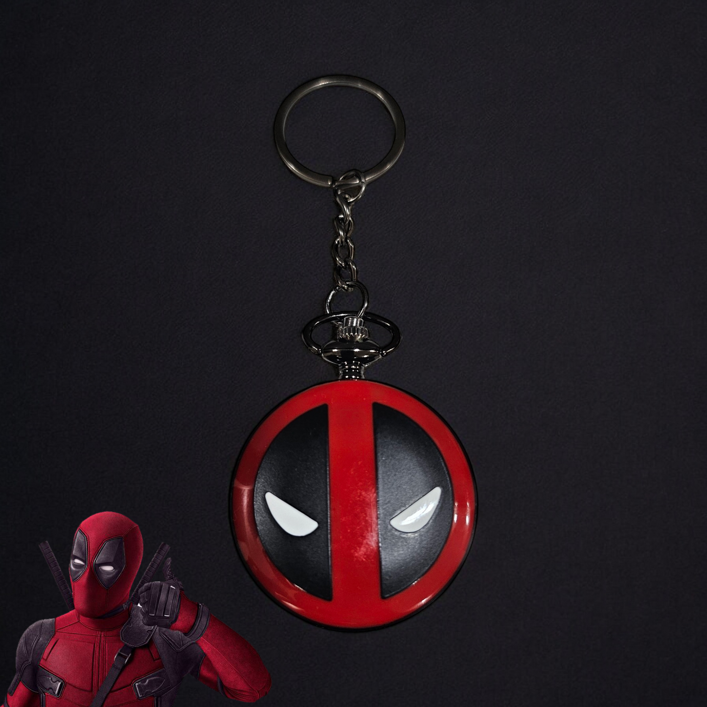 Deadpool Pocket Watch - Marvel Collectible Timepiece